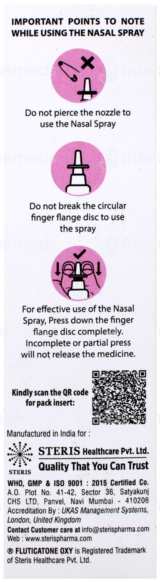 Fluticatone Oxy Nasal Spray 7Gm